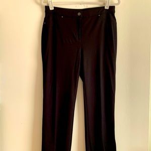 CHICOS. Black pants size 0 Regular EUC